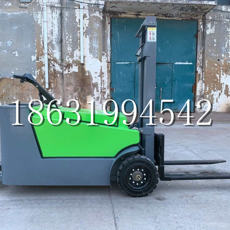 龙山区小型电动叉车1吨2吨步行站驾式电瓶堆高充电装卸车液压升降车铲车